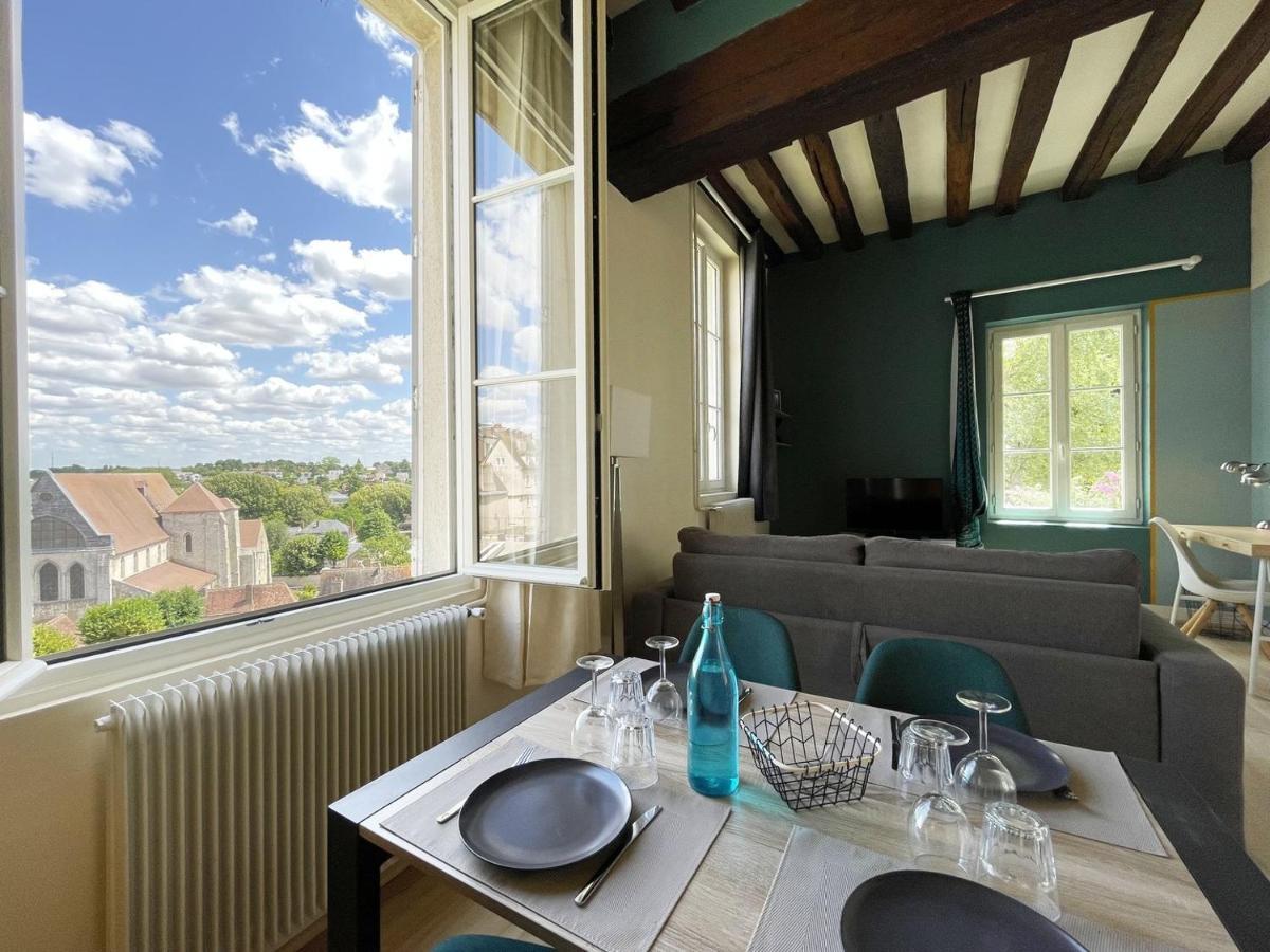 L'Horizon - Entree Independante - Parking Apartment Chartres Bagian luar foto